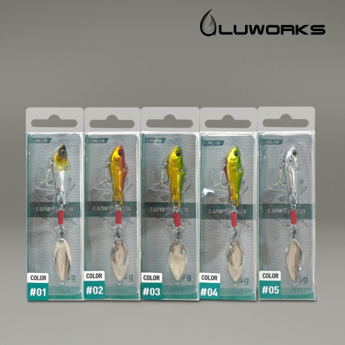 루웍스 LWL-18 리얼스핀 메탈바이브 01, 20g - 상세 이미지 2