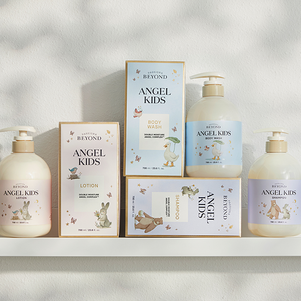비욘드 엔젤 키즈 바디 워시 700ml 대용량X2개