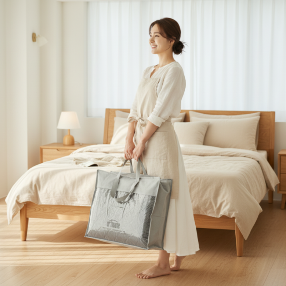오르홈 전자파차단 카본 매트 전기장판 전기요 탄소 온열 캠핑 여행용 임산부 엠보 1인용 - 상세 이미지 5