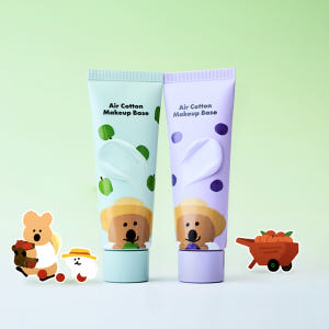 더페이스샵ㅣ다이노탱 에어코튼 메이크업 베이스 35g (SPF30, PA+... 솔직 후기 | 피부 타입별 분석 - 상품 이미지 1