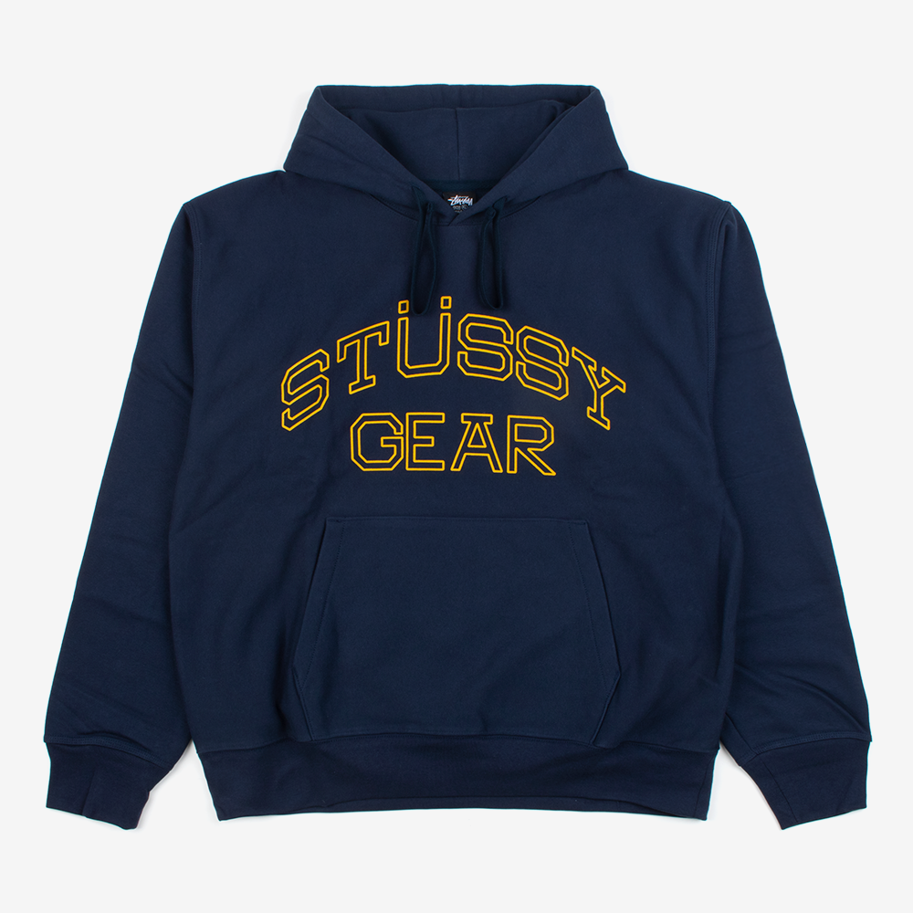 스투시 GEAR HOOD 후드티 1925035-NAVY - 상품 이미지