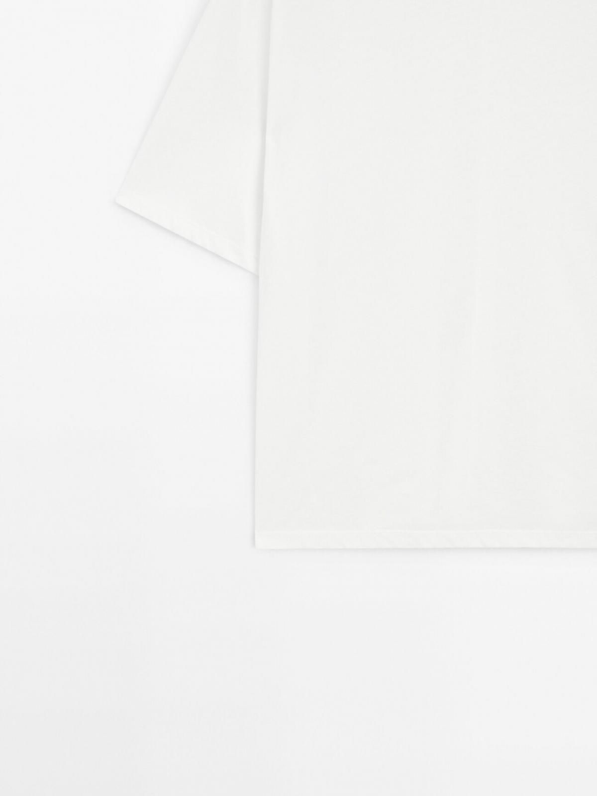 마시모두띠 베이직 100 코튼 박시핏 반팔 티셔츠 6840/500 WHITE - 상세 이미지 4