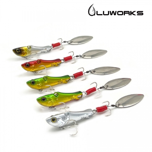 루웍스 LWL-18 리얼스핀 메탈바이브 01, 20g - 상세 이미지 3