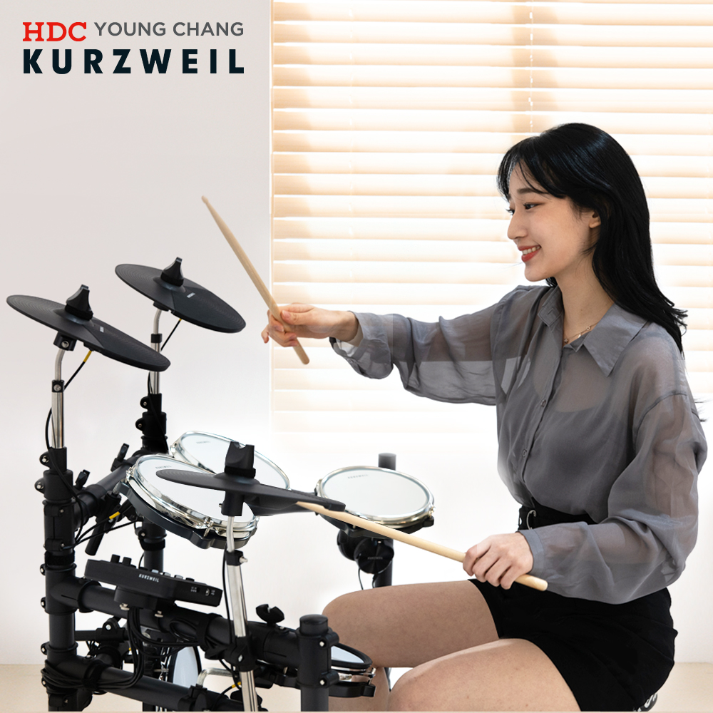 영창 커즈와일 전자드럼 KED-STARTER 올메쉬 스타터 프로 앰프포함 풀패키지 - 상세 이미지 4