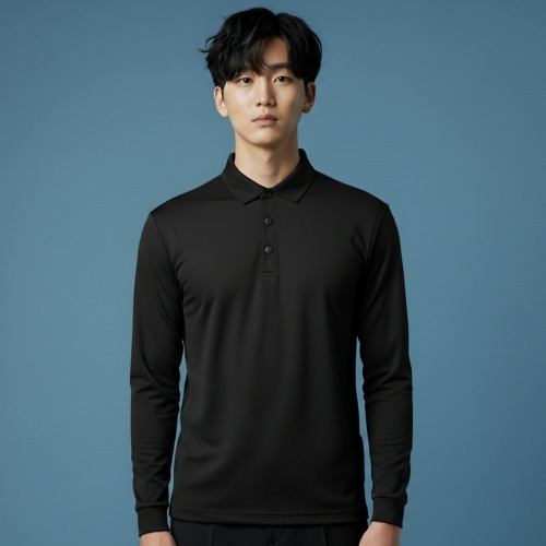조이마담 MT50002 시보리 반오픈 카라 티셔츠 중년남성의류 아빠옷 - 상품 이미지