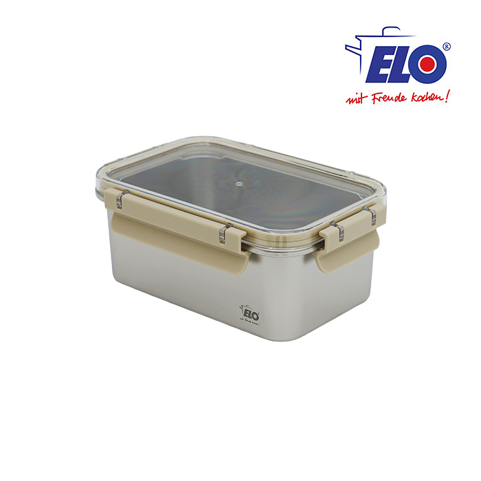 ELO 스마트 스텐 밀폐용기 1.6L / 급식 / 보존용기 / 반찬통 - 상품 이미지