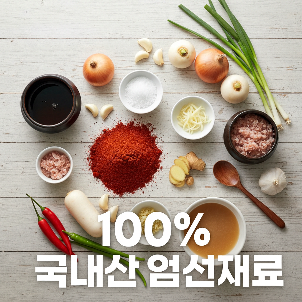 두메 국내산 100% 김장 김치 양념 김치속 HACCP 8.5kg, 1개 - 상세 이미지 2