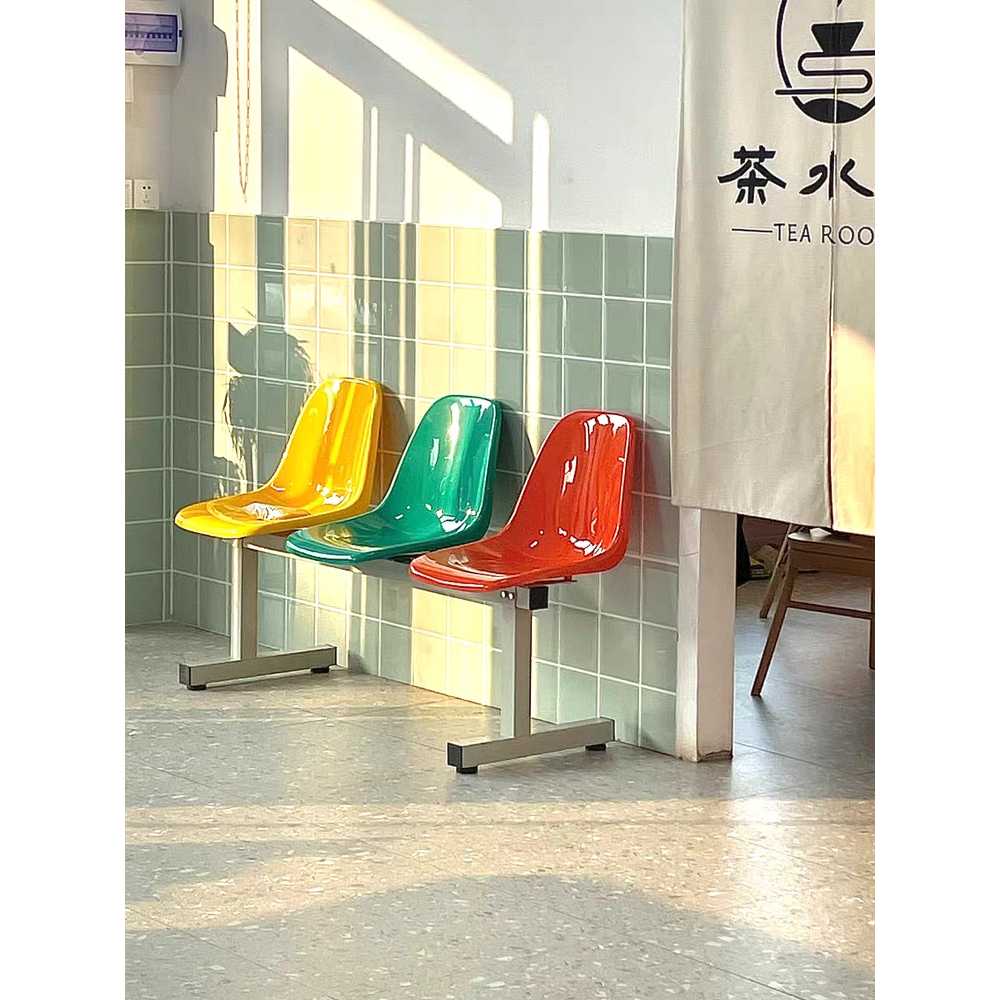 로비용 대합실 의자 디자인 편안한 의자 병원 대기 2인용 색상선택 - 상세 이미지 2