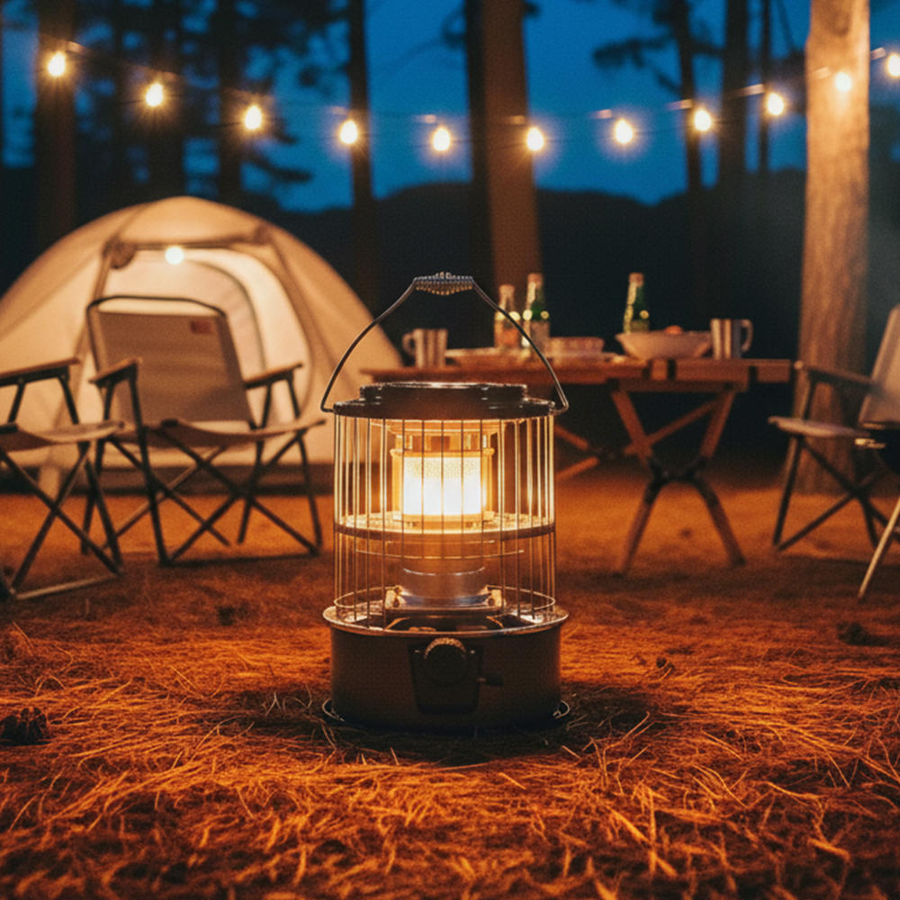 아트첸 석유난로 캠핑용 가정용 이동식 고화력 감성 레트로 심지난로