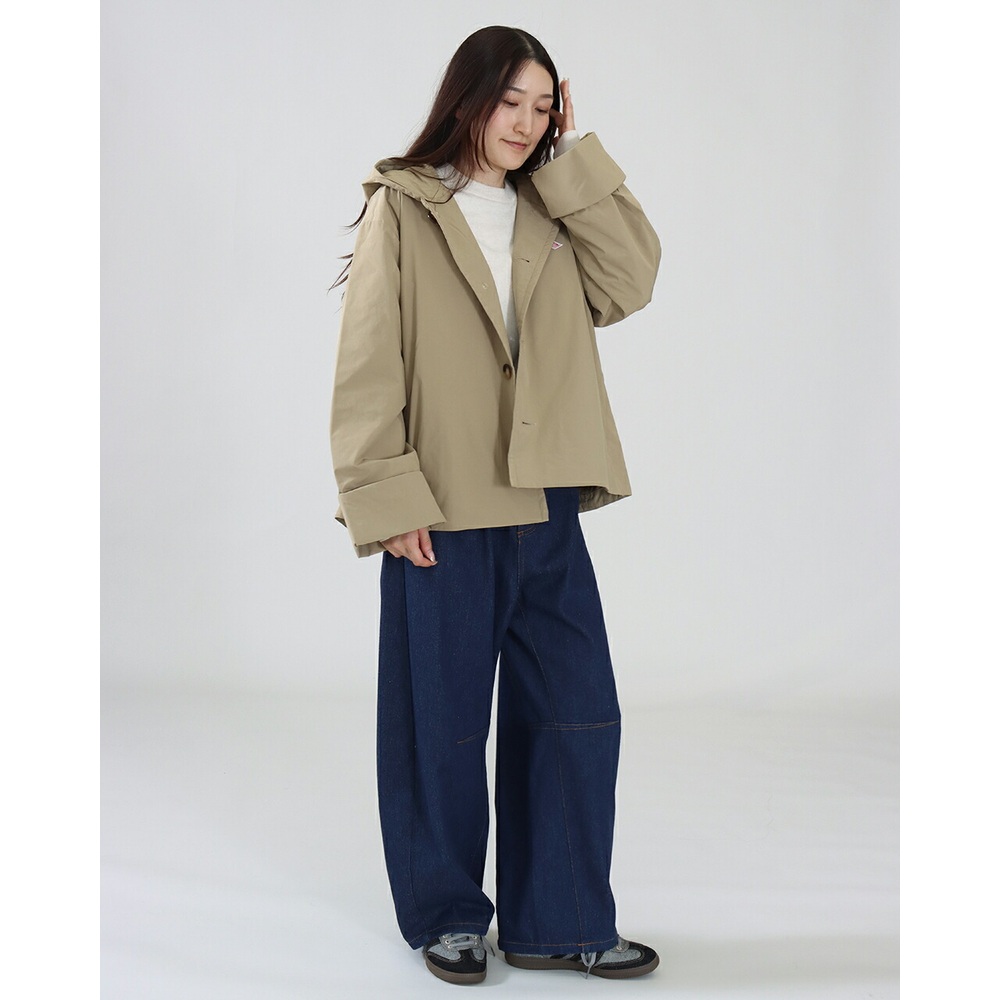 단톤 DANTON 후디드 자켓 DT-A0673PNT 여성 중면 아우터 경량 패딩 자켓 - 상세 이미지 5