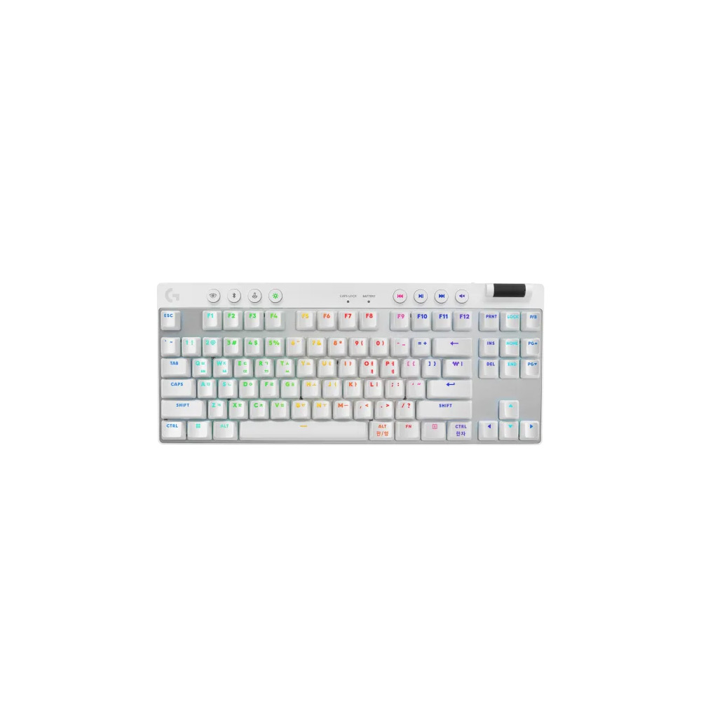 [정품인증점/빠른배송] 게이밍 키보드 로지텍코리아 공식 PRO X TKL LIGHTSPEED + 팜레스트 블랙, 리니어 이미지 8