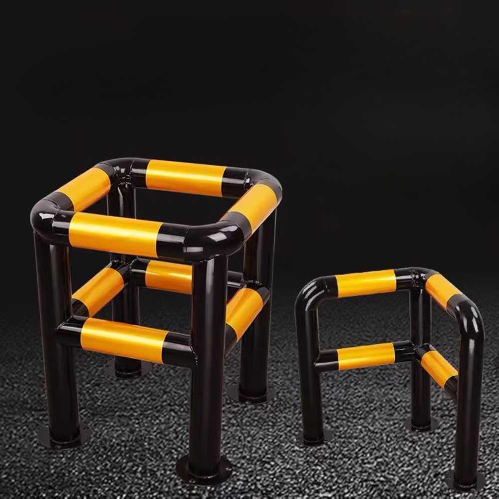 볼라드 소화전 보호대 주차 방지 안전 기둥 가드폴 L자형 2단500x600x1.5 - 상세 이미지 3