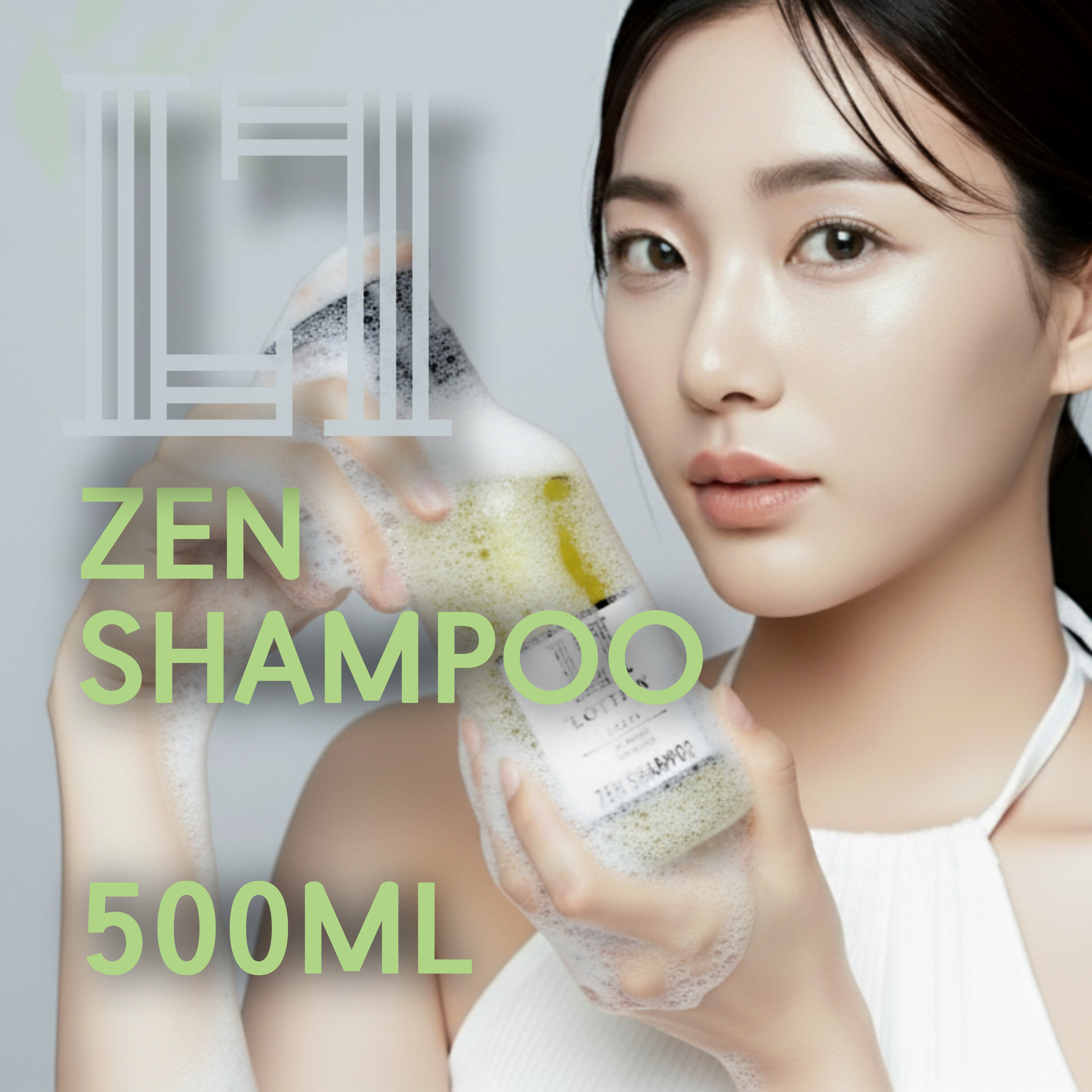 로띠에르 젠샴푸 비듬샴푸 간지러운두피 트러블개선 민감두피샴푸 저자극 500ml, 1개 - 상세 이미지 2