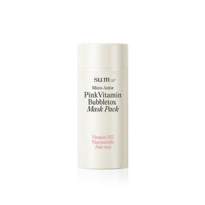숨37 마이크로액티브 핑크 비타민 버블톡스 마스크 100 mL 솔직 후기 | 피부 타입별 분석 - 상품 이미지 4