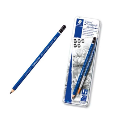 스테들러 연필 스테들러 마스 전문가용 수채 100A 6본세트