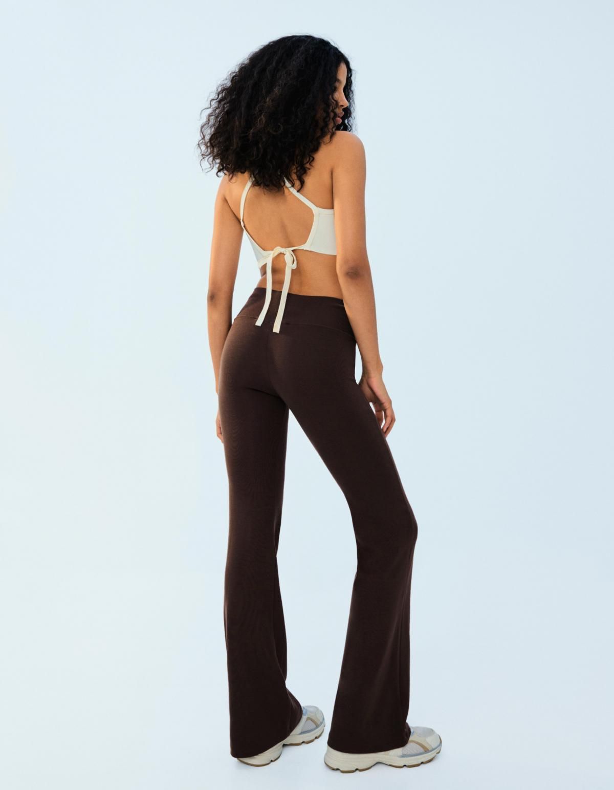 버쉬카 플레어 팬츠 0091/152 BROWN - 상세 이미지 5