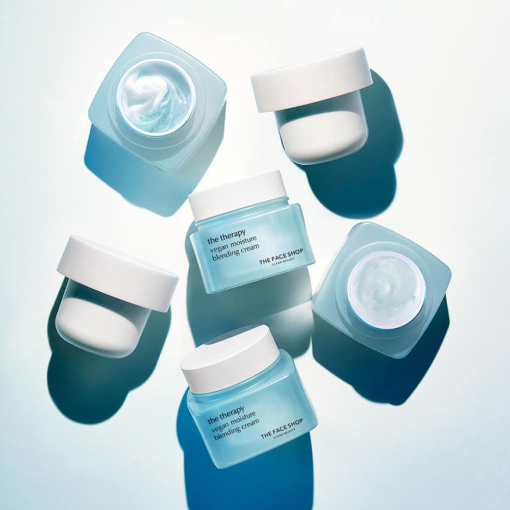 더페이스샵 더테라피 비건 수분 블렌딩 크림 기획 2종 세트 60mL - 상세 이미지 5