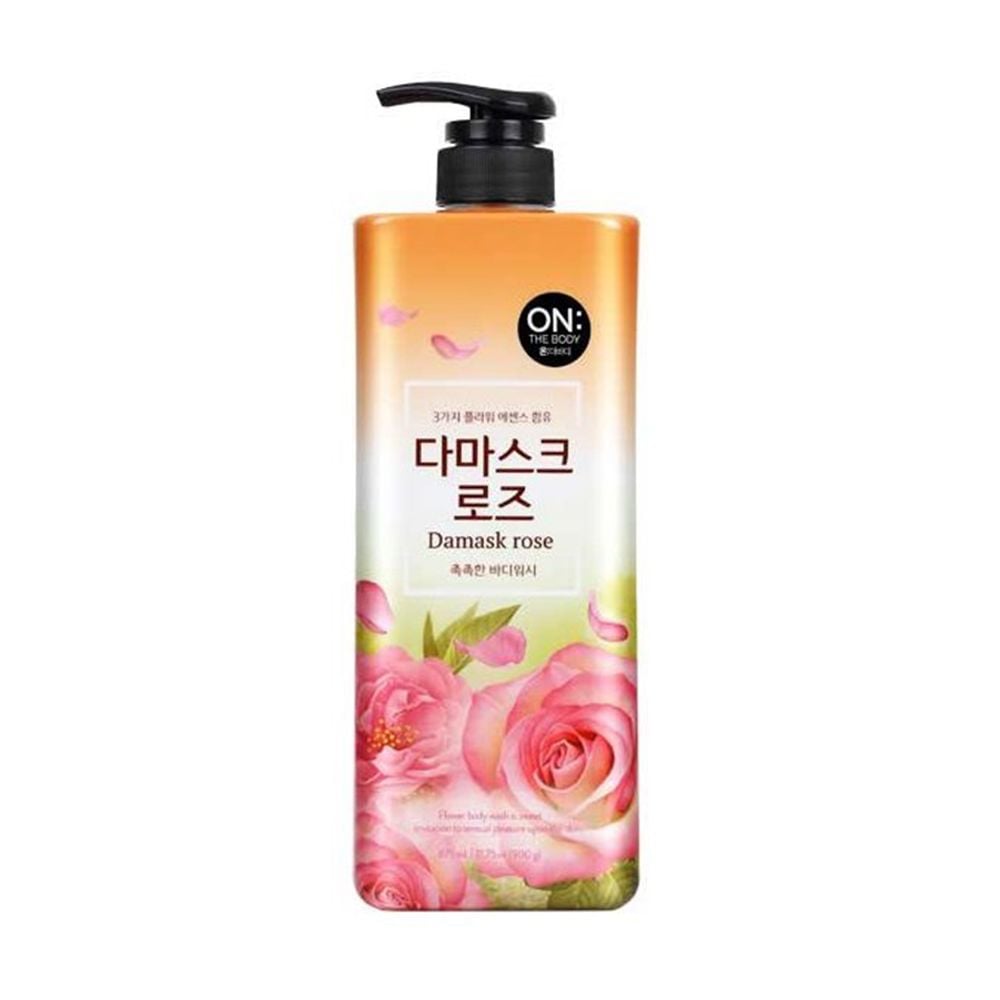 온더바디 다마스크 로즈 바디워시 875ml - 상품 이미지