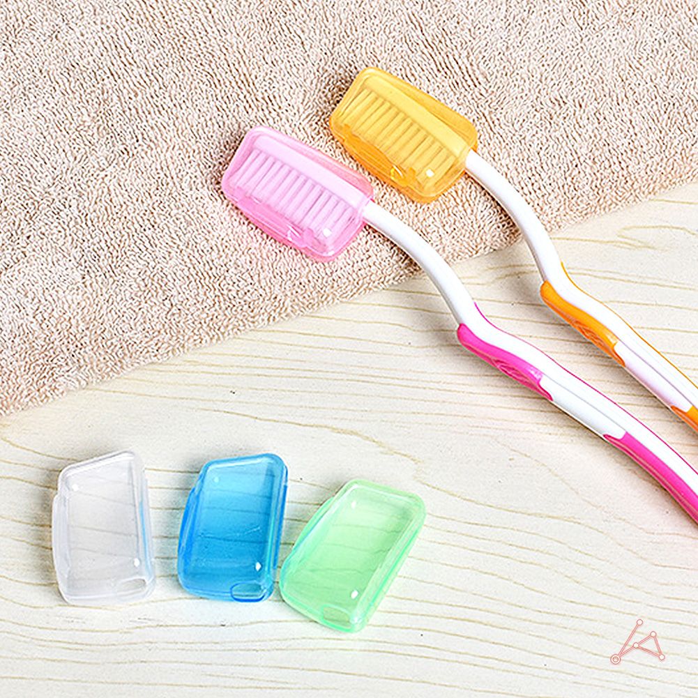 칫솔모 커버 칫솔 보호 휴대용 여행용 5p - 상품 이미지