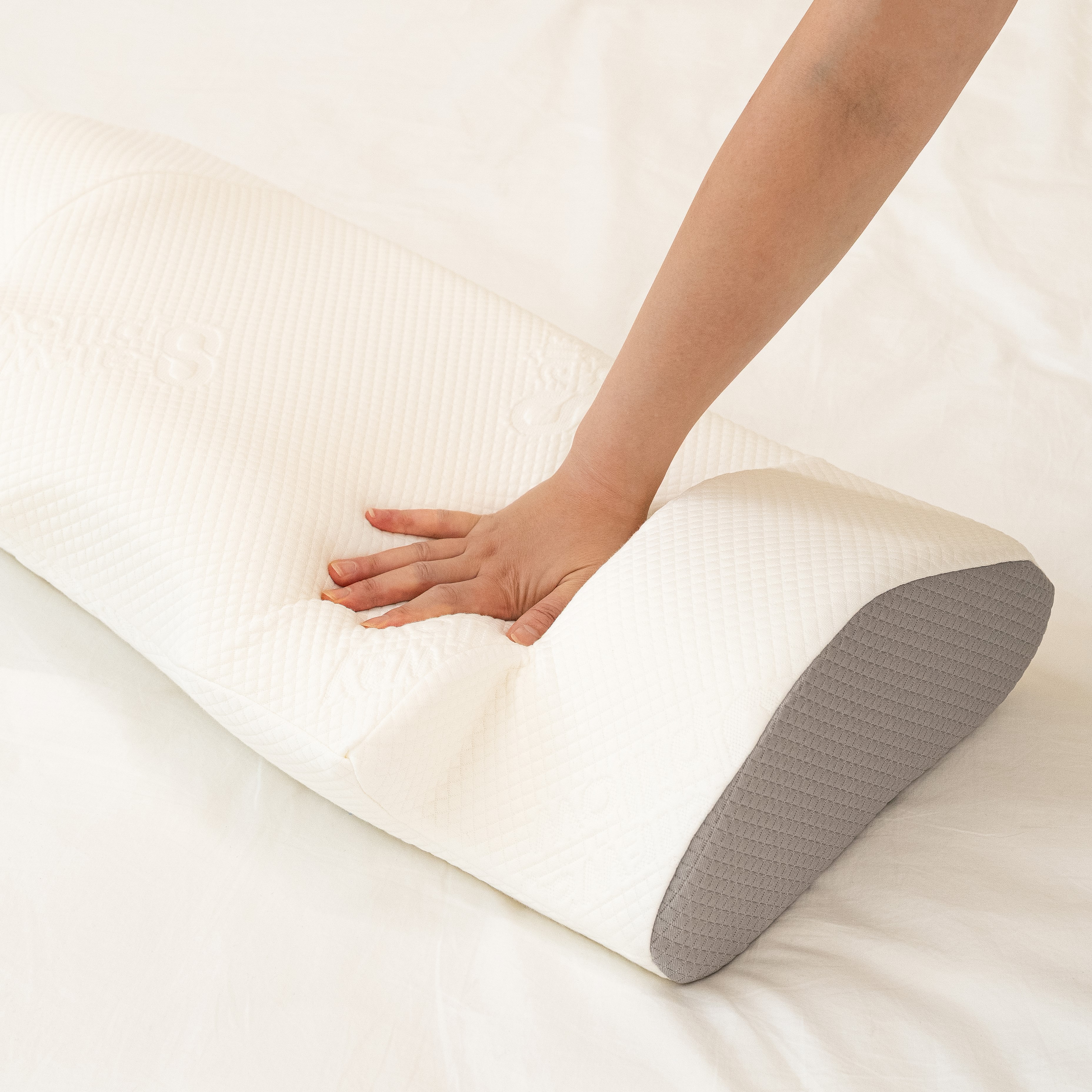 에어웨이필로우 경추베개 일자목 거북목 옆으로자는 숙면 코골이 수면 낮은 굴곡형 경추 베개