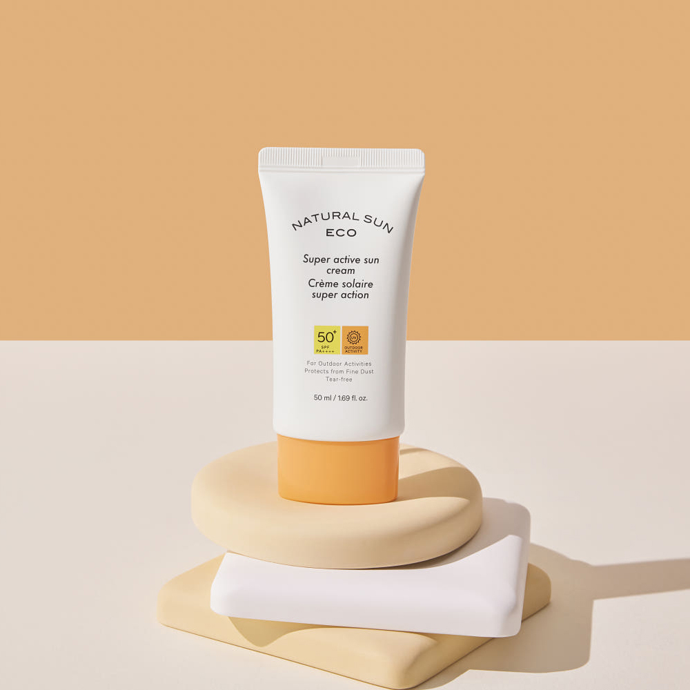 더페이스샵 내추럴선 에코 슈퍼 액티브 선크림 50mL (SPF50+ PA++++) 이미지 2