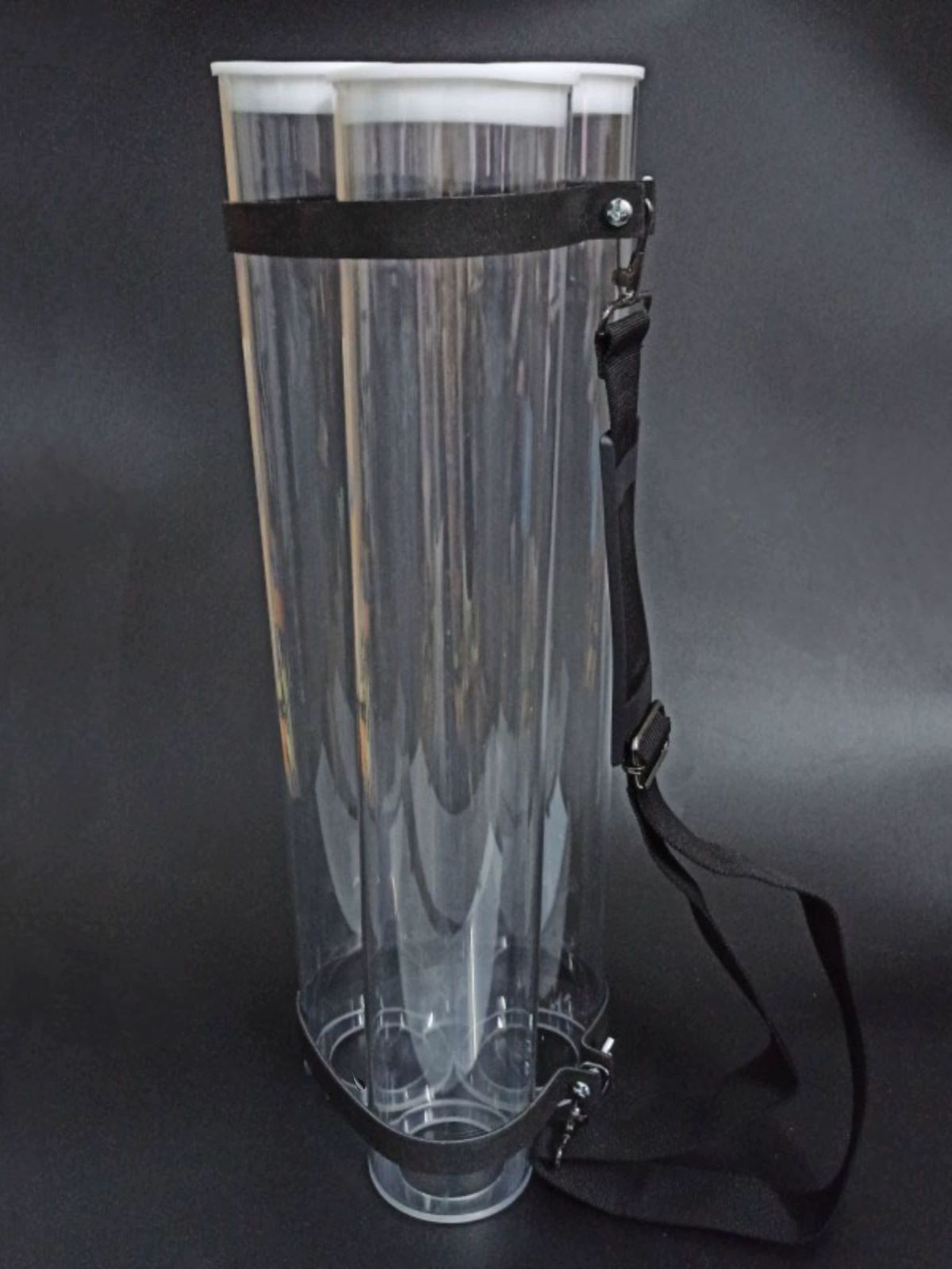 셔틀콕 배드민턴 홀더 서브 수집 훈련용품 셔틀곡 셀프 장비 수납 보관통 레슨 연습용 50cm 단일 17개 미포함 - 상세 이미지 5