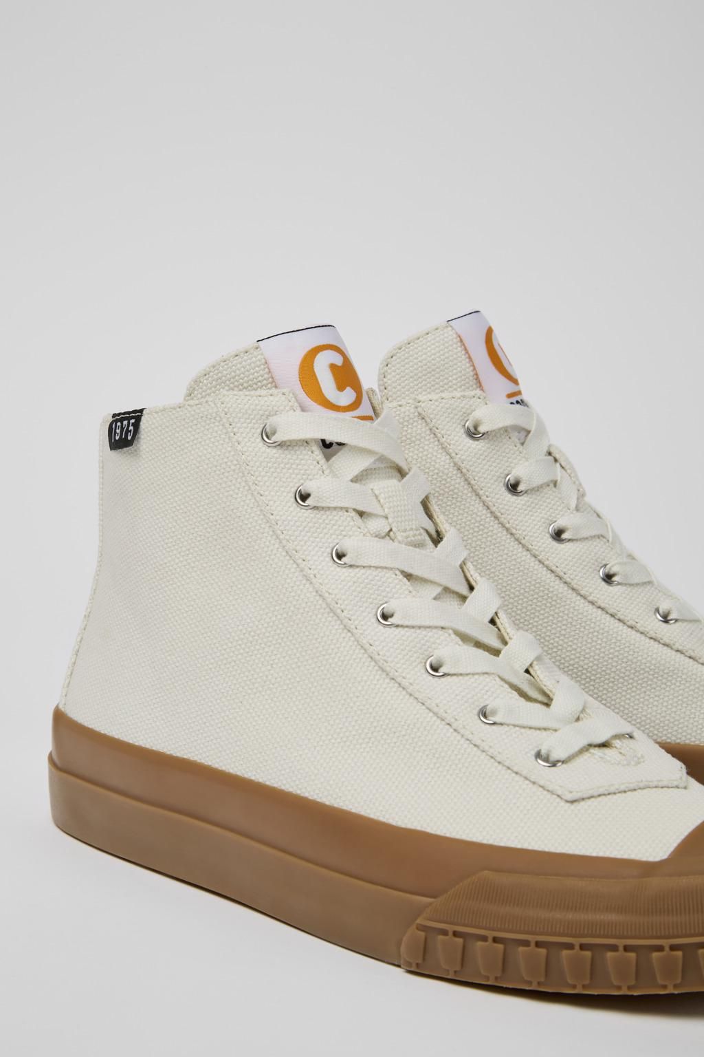 캠퍼 친환경 하이탑 스니커즈 Camaleon K400541-001 WHITE - 상세 이미지 2