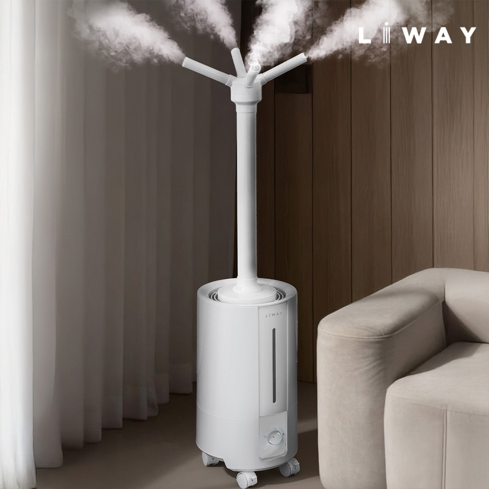 대용량가습기 바퀴형 대형 굴뚝형가습기 LWS-2135DW