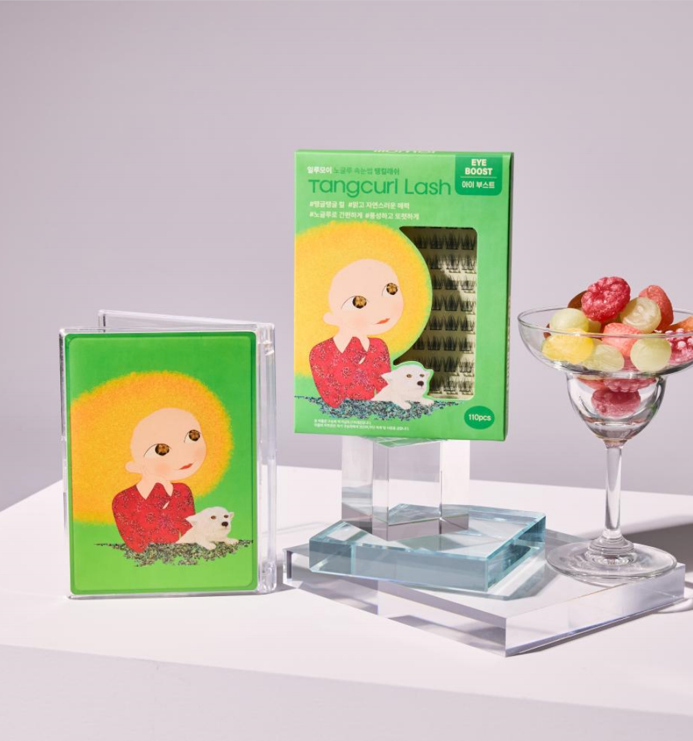 일루모이 노글루 속눈썹 간편 셀프 아이래쉬 탱컬래쉬 아이부스트 110pcs - 상품 이미지