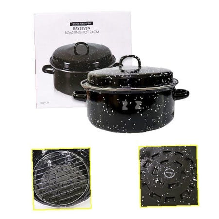 직화구이냄비 24cm 군고구마 군밤 구이 양수냄비