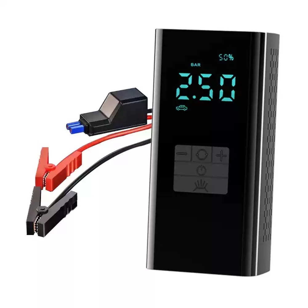 12V 점프스타터 공기펌프 배터리 차량용 휴대용 점프 충전기 - 상세 이미지 4