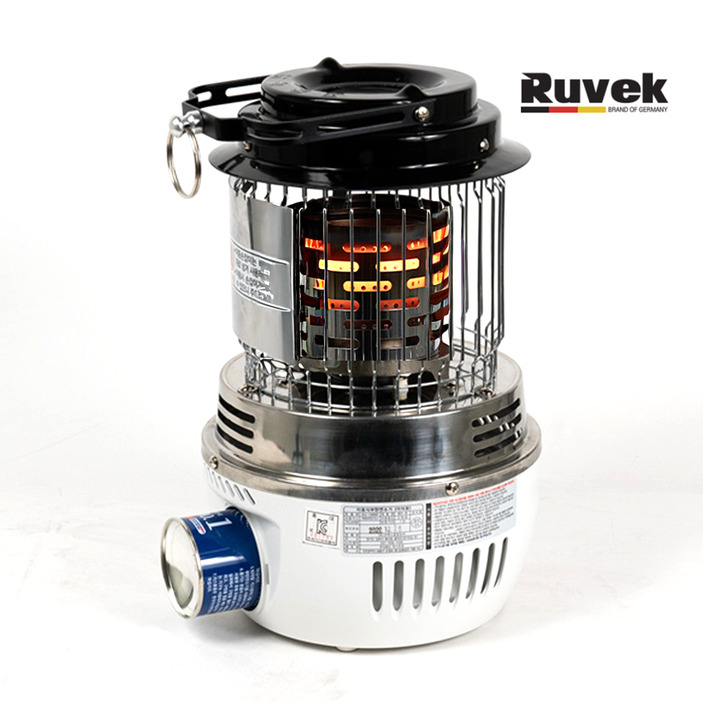 루베크 캠핑용 가스히터 미니 소형 부탄가스 난로 야외용