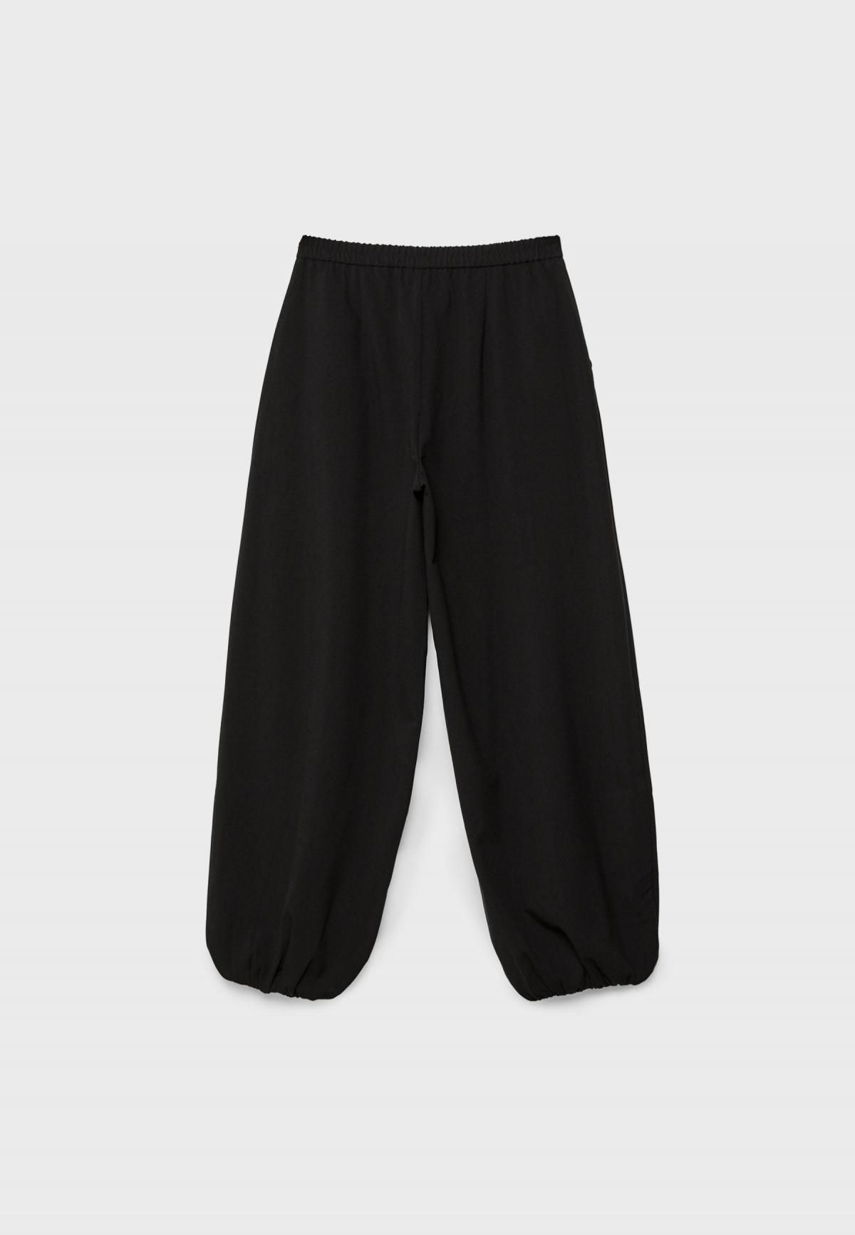 스트라디바리우스 테크니컬 배기핏 정장 팬츠 4528/408 BLACK - 상세 이미지 3