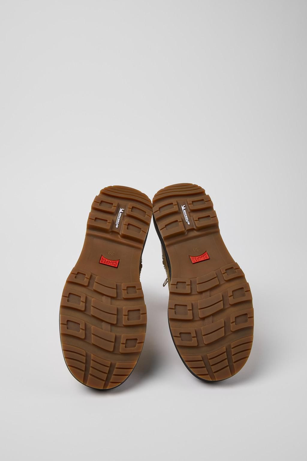 캠퍼 프리미엄 테크니컬 베이지 앵클 부츠 Brutus Trek K400671-002 BEIGE - 상세 이미지 5