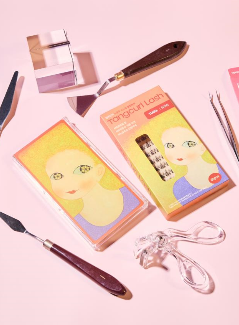 일루모이 노글루 속눈썹 간편 셀프 아이래쉬 탱컬래쉬 티아라 66pcs - 상품 이미지