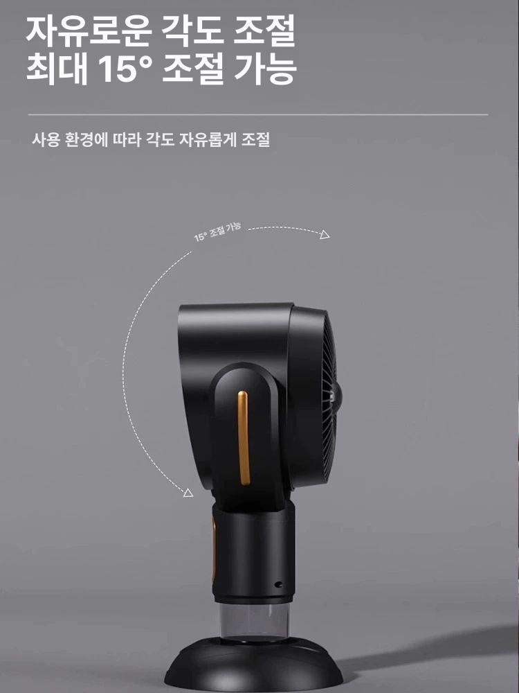 가정용고기환풍기 미니 덕트팬 식탁용 이동식후드 고기 블랙퍼플 연기 제거 전용 플러그인 - 상세 이미지 4