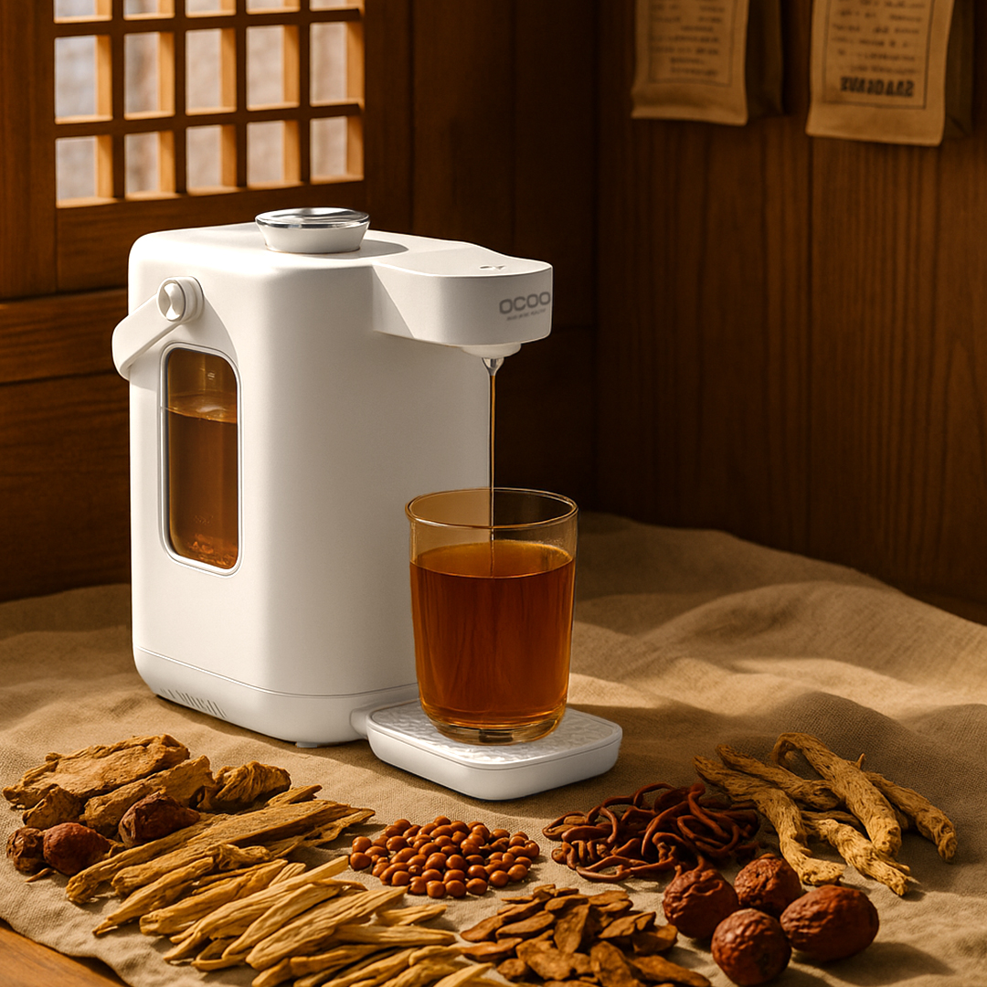 오쿠 건강드림 글라스 달임 포트 2.2리터 약탕기 OCC-DP2200