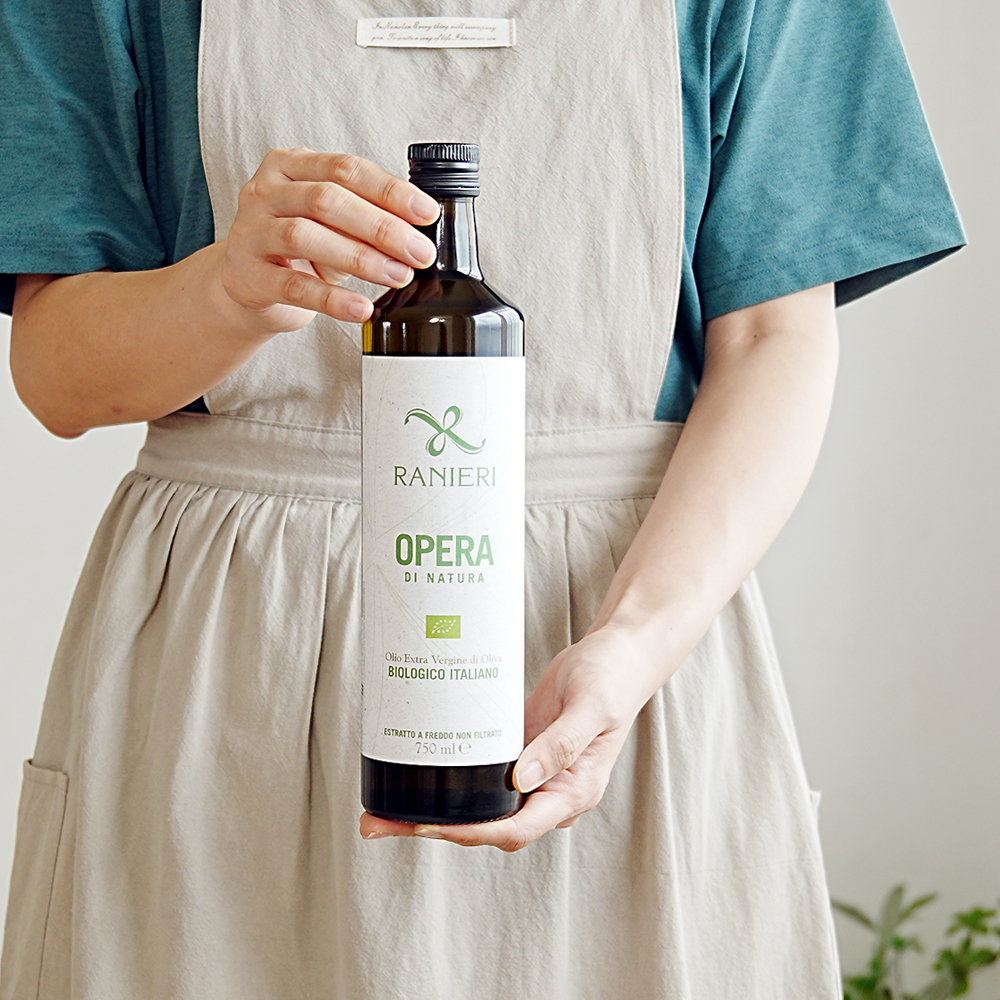냉압착 이탈리아 유기농 엑스트라버진 올리브오일 올리브유 750ml 폴리페놀 올레오칸탈 올레샷 - 메인 이미지