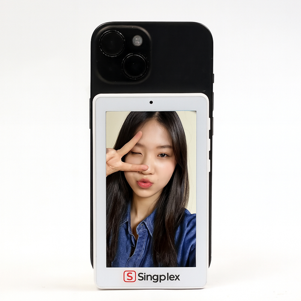 SINGPLEX 셀카 모니터 후면 카메라 미러링 맥세이프 싱플렉스 - 상세 이미지 4
