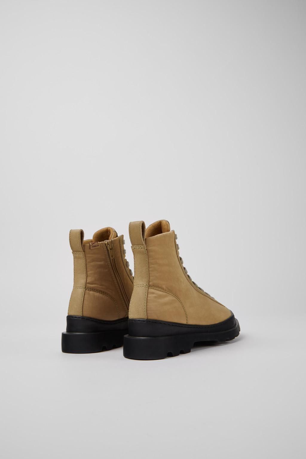 캠퍼 친환경 베이지 테크니컬 여성 앵클부츠 Brutus K400621-007 BEIGE - 상세 이미지 3