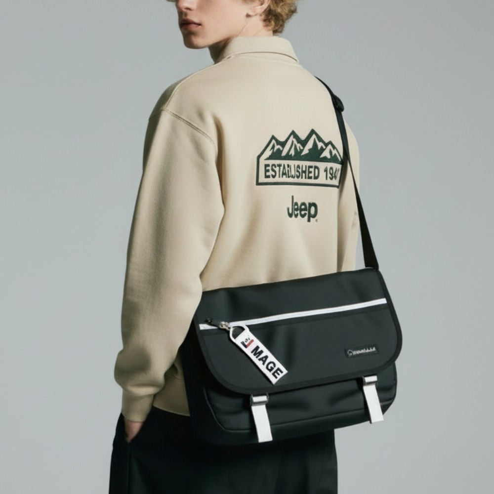 마젤란 학생 메신저백 크로스백 옆으로매는 보부상 가방 학원가방 1927