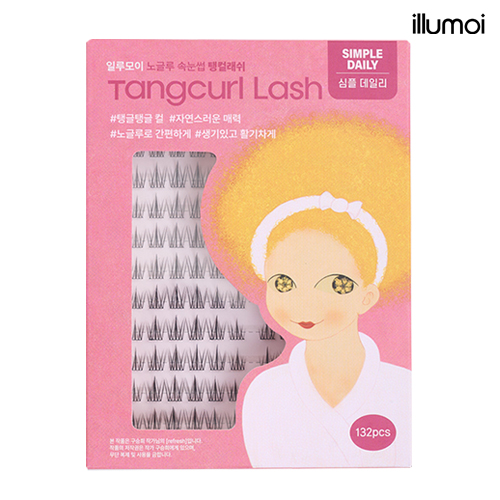 일루모이 노글루 속눈썹 간편 셀프 아이래쉬 탱컬래쉬 심플데일리 132pcs - 상세 이미지 2