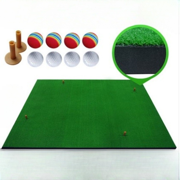 골프 타격 매트 궤적 가지 접이식 티 피드백 실내 타석 경로 훈련 연습기 스윙 잔디 - 상품 이미지