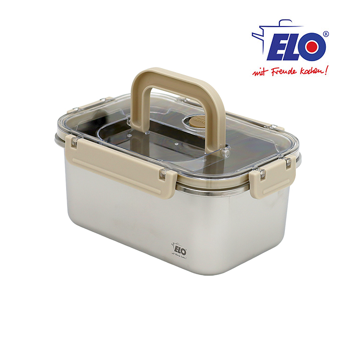 ELO 스마트 스텐 밀폐용기 핸디형 2.1L / 급식 / 보존용기 / 반찬통 - 상품 이미지