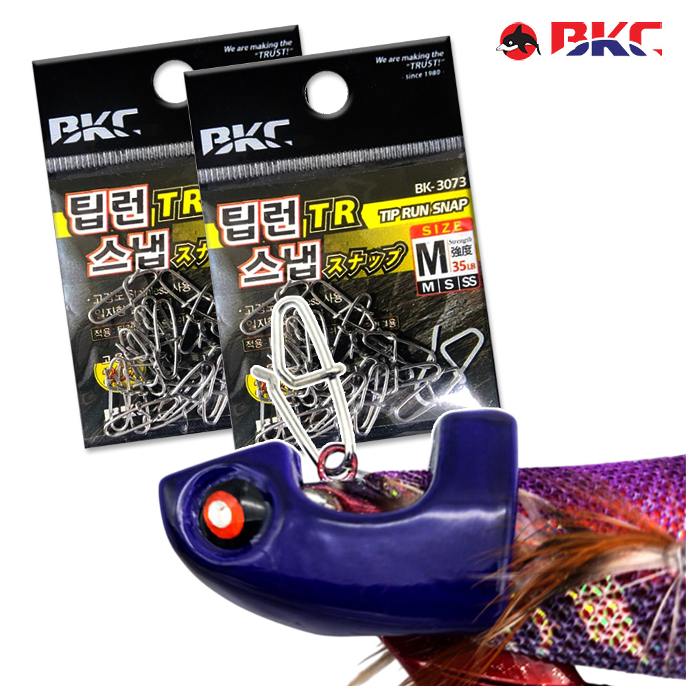 백경 팁런 스냅 도래 무늬오징어 에깅 BK-3073 - 메인 이미지