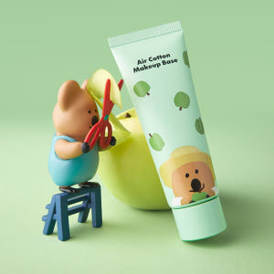 더페이스샵ㅣ다이노탱 에어코튼 메이크업 베이스 35g (SPF30, PA+... 솔직 후기 | 피부 타입별 분석 - 상품 이미지 3