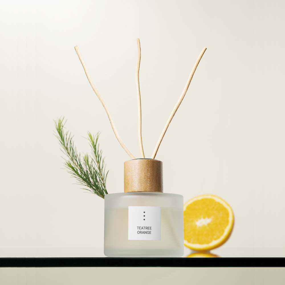 어스 테라피 우드 디퓨저 티트리 앤 오렌지, 100ml, 1개 - 상품 이미지