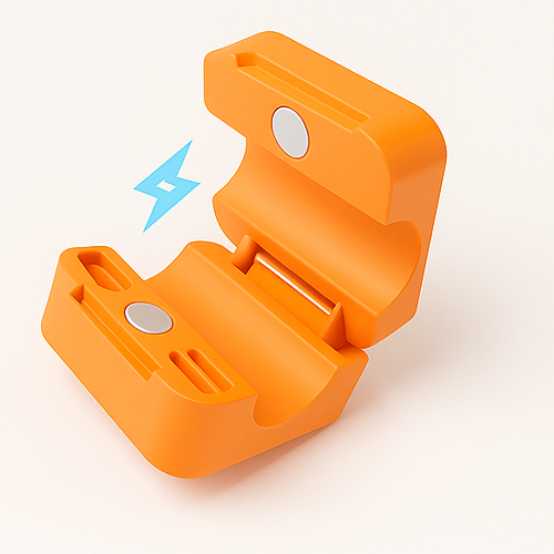 (6p)리빅스 마그네틱 자석 케이블 홀더 클립 컴퓨터 전선 정리 충전 선정리 용품 홀더