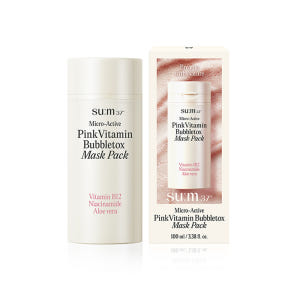 숨37 마이크로액티브 핑크 비타민 버블톡스 마스크 100 mL 솔직 후기 | 피부 타입별 분석 - 상품 이미지 3