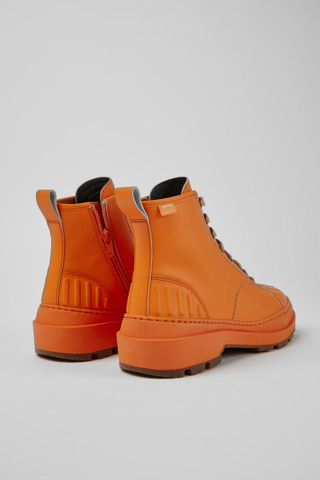 캠퍼 오렌지 레더 앵클부츠 Brutus Trek K400647-002 ORANGE - 상세 이미지 3